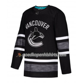 Vancouver Canucks Blank 2019 All-Star Adidas Zwart Authentic Shirt - Mannen